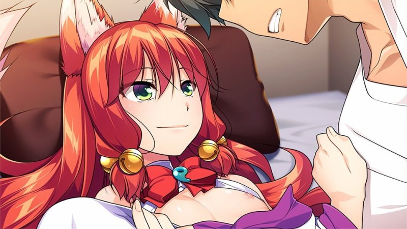 Illustration d’un personnage anime dans une scène de dialogue.